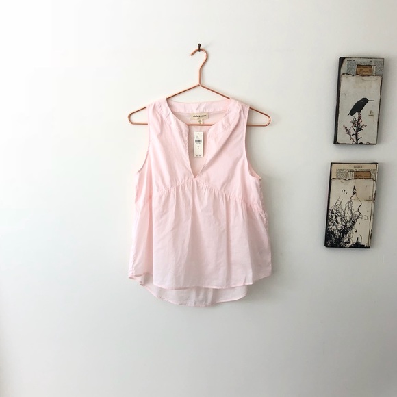 ANTHROPOLOGIE CLOTH & STONE Selena Cotton Top NWT - Picture 2 of 6